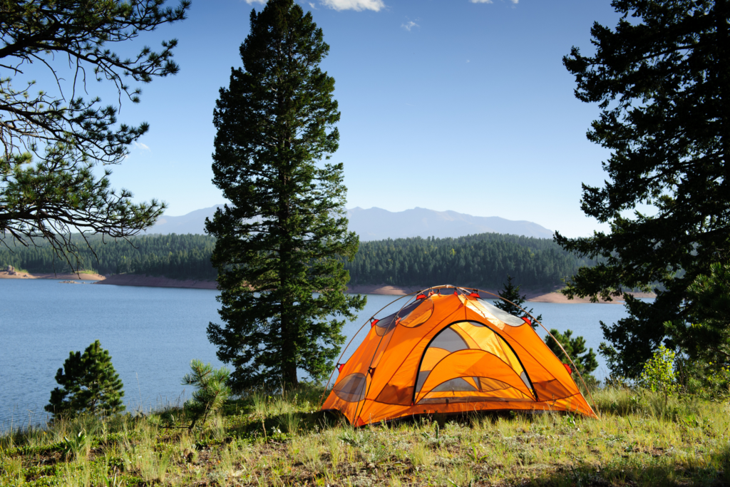 Variety of Camping Experiences Traditional Tent Camping
