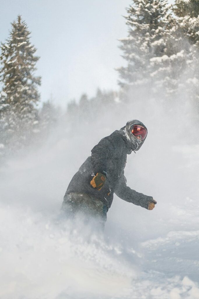 snowboarding