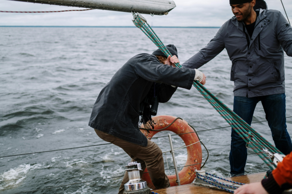 First-time sailor preparing for their first sailing trip